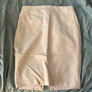 Express Light Pink Pencil Skirt